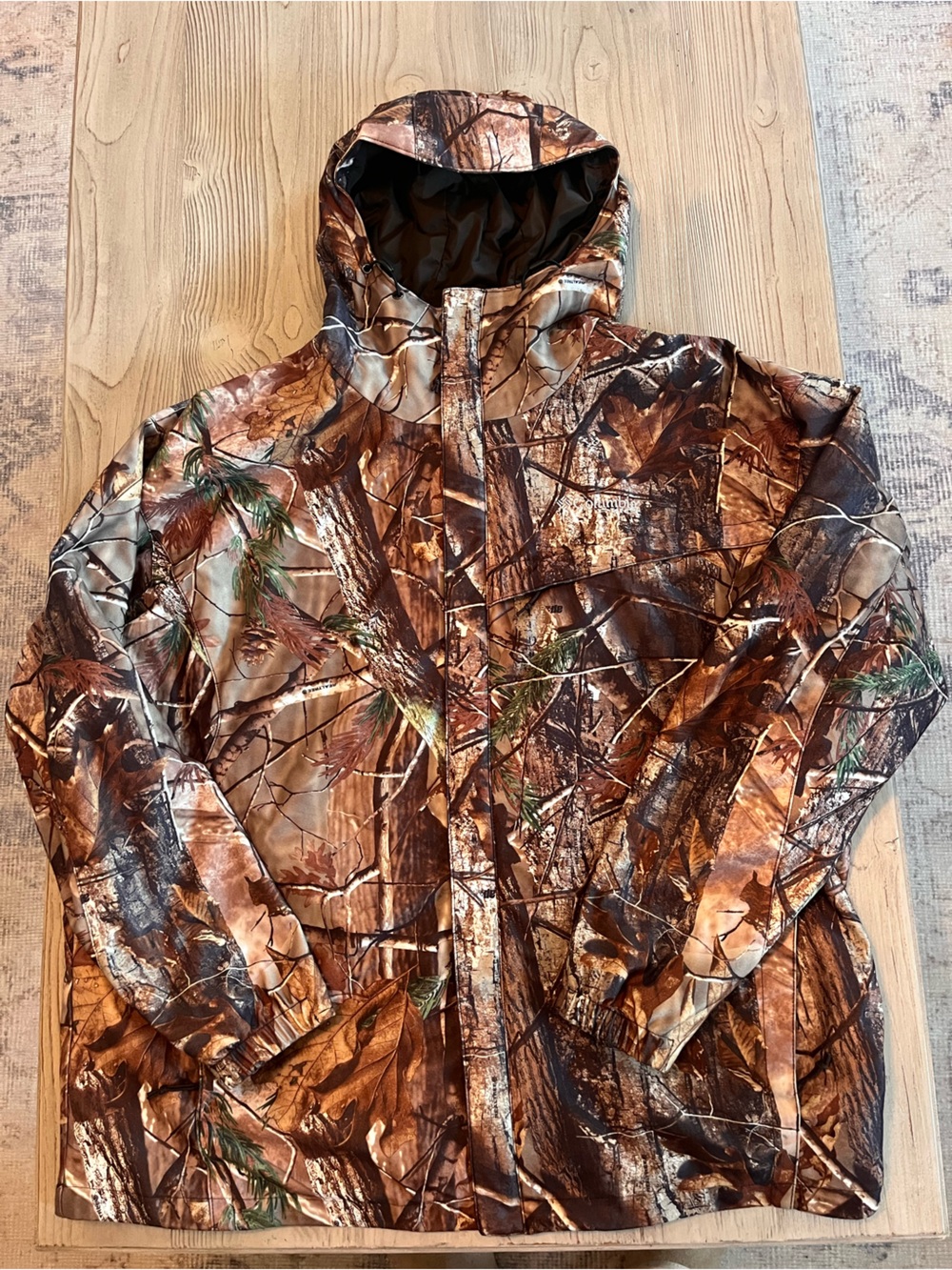 Columbia x real tree Omni heat Hunting Jacket Camouflage men’s size XXL rare!